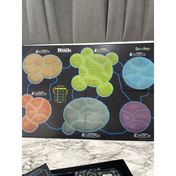 Rick and Morty Risk Board Game - Picture 6 of 11